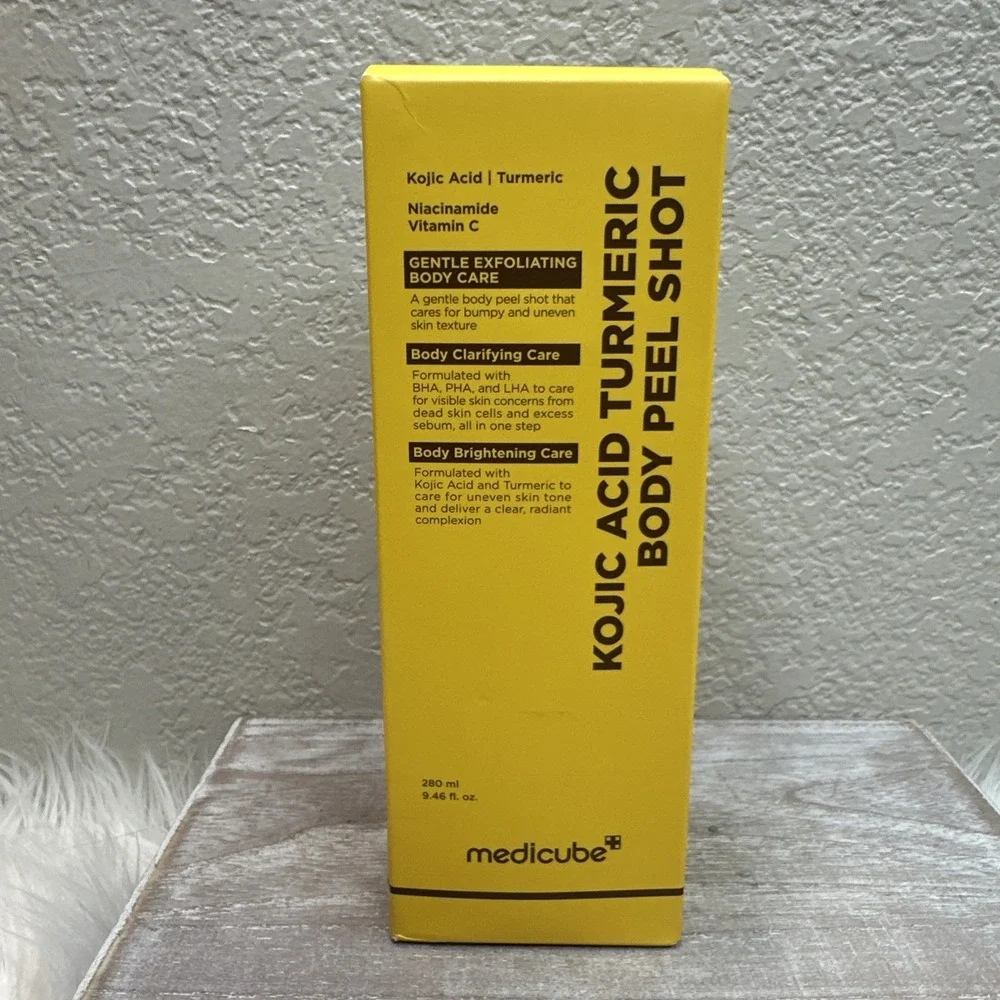 $19 🌙 medicube - Kojic Acid Turmeric Body Peel Shot 280 ml EXP. 2028 SEALED